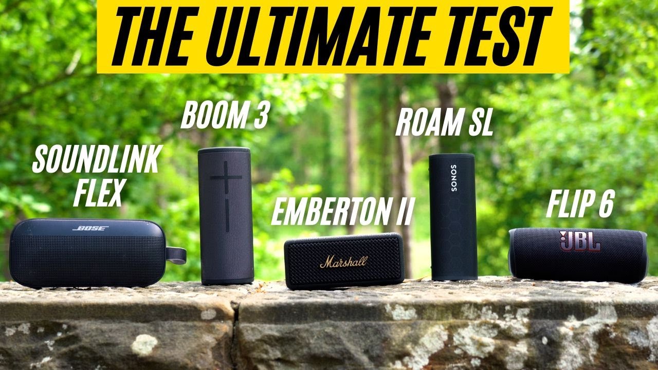 Portable Speaker Comparison 2022: Which is the best?
