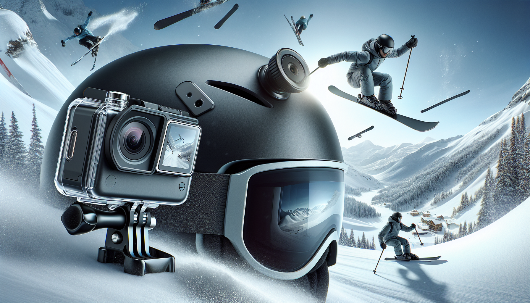 action cameras for skiing and snowboarding