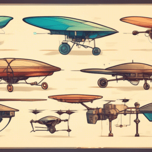 A timeline of drones, from da Vinci's ornithopter to a modern military drone