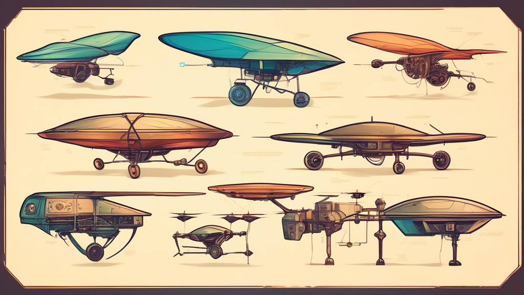 A timeline of drones, from da Vinci's ornithopter to a modern military drone