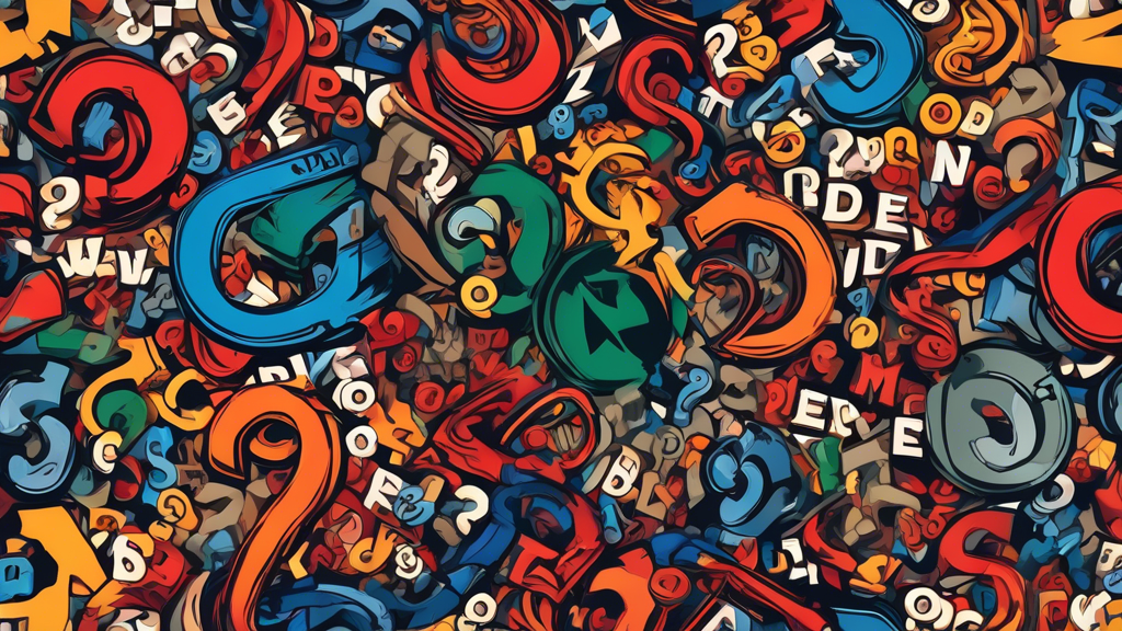 A swirling vortex of logos for Resident Evil 9, Resident Evil Zero, Resident Evil 5, and Resident Evil Code Veronica, surrounded by question marks.