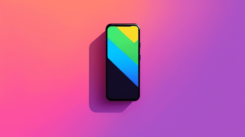 A single Pixel phone with a slightly larger number 9 superimposed, casting a subtle shadow over the phone to represent a minor upgrade.