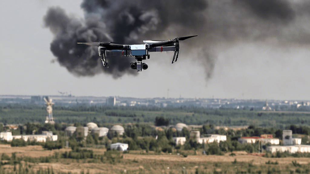 Escalating Drone Warfare: Ukraine and Russia Exchange Strikes in Intensifying Conflict