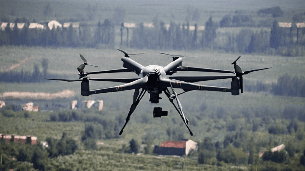 Escalating Tensions: Ukraine Faces Unprecedented Drone Assault Amidst Intensifying Conflict with Russia